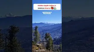 [Day-11/365] Shimla Se Bas 2 Ghante&hellip; And You&rsquo;ll Find This Paradise &ndash; Kotkhai 💚🏔️🍎 #shorts #himachal