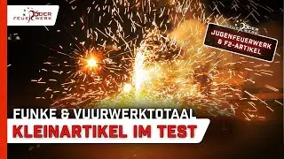 Test: Kleinartikel von Funke und Vuurwerktotaal (F1 & F2)