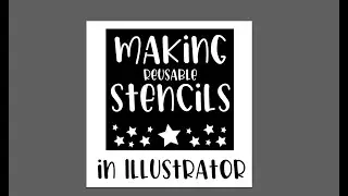 Making Reusable Stencils in Illustrator