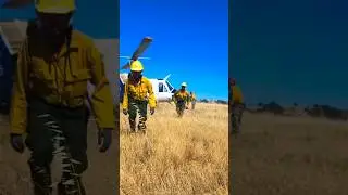 Helitack Firefighter | WildFire 2022 | For The Boys! #wildlandfirefighter
