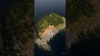 L&rsquo;isola di cirella vista drone🏝️ #djımini3pro #dji #viral #video