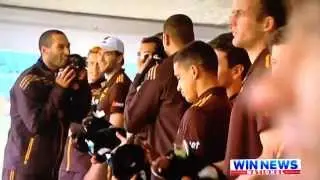 Hawks and Toasties at Aurora Stadium 2013 Premiership Team