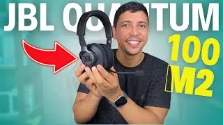 JBL Quantum 100 M2 | Um Headset Gamer BOM, BONITO E MUITO BARATO!