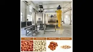 Peanut Air Blancher  Peanut Air Blanching Machine