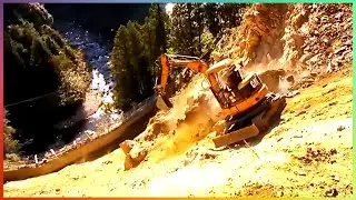 Extreme Dangerous Excavator Heavy Equipment Operator Skills That Are NEXT LEVEL