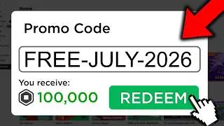 This *SECRET* Promo Code Gives FREE ROBUX! (Roblox July 2026)