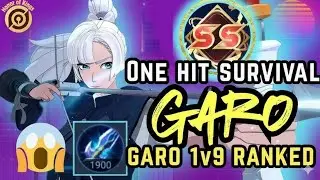 GARO ONE HIT SURVIVAL | O MAIOR DANO DO JOGO - Build META Atualizada!🔥🎯