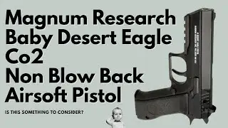 Magnum Research Baby Desert Eagle Co2 Non Blow Back Airsoft Pistol