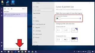 How to Increase or Decrease Mouse Cursor Thickness in Windows 10