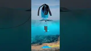 This generator collects and stores offshore wind energy