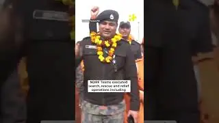 NDRF Team Returns Home After Search And Rescue Operation in Turkey #Shorts
