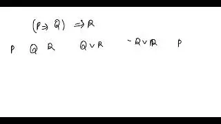 Write truth table for (P=Q) = R Solution: (P = Q) (P=Q)=R