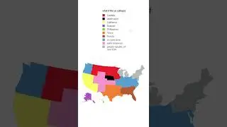 what if the us collapse #mapping #gaming #geography #mapchart #usa #viral