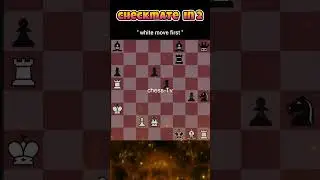 CHECKMATE IN 2 !! #sports #games #gaming #puzzle #chess #viral #catur #tacticalgaming #magnuscarlsen