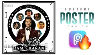 Ram charan Birthday CDP editing in PicsArt App | cdp editin in picsart | Birthday Poster Editing