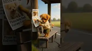 Puppy do efforts to find his dog🥹#viral #emtionalstory #love #animals
