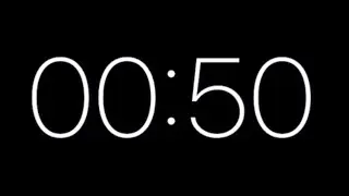 50-SECOND TIMER [Ends With BELL SOUND]