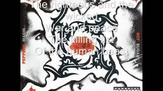 The Righteous and the Wicked with lyrics
