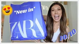 *HUGE* ZARA HAUL!! & Checking Out the Cardiff Zara Flagship Store | Carys Harding