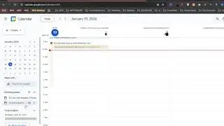 Добавление календаря в Google Календарь из другого Gmail