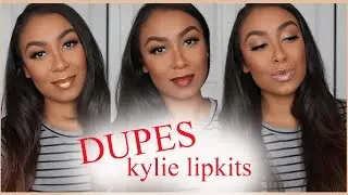 Kylie Lip Kit DUPES | Metals, Gloss, Kourt K, 22 | NYX