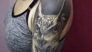 Owls Tattoo Sleeve