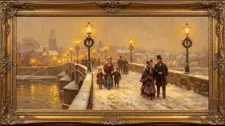 Premium TV Art Screensaver for Home Decor | Marble Interior Oil Painting | 1 HOUR 4K