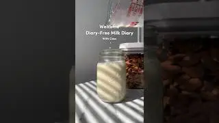 Dairy-Free Milk Alternatives Series Ep.1: Almond Milk  #dairyfree #plantbased #sustainableliving