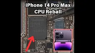 iPhone 14 Pro Max CPU Reball #mobilerepair #cpu #technology