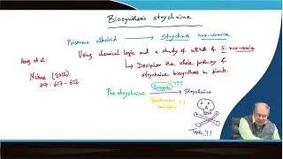 Lecture 33: Recent discovery of strychnine biosynthetic pathway #swayamprabha #CH31SP
