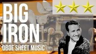 Oboe Sheet Music: How to play Big Iron by Marty Robbins