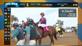 Rock the Belles wins race 5 at Del Mar 8/14/21
