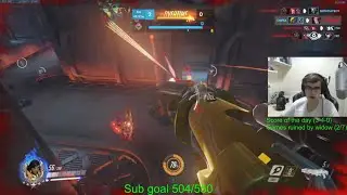Overwatch Toxic Doomfist God Chipsa Becomes Pharah Main - Tilted In The End -