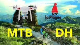 VTT MTB DH Bike Park Colorado La Plagne savoie alpes - DRONE / GOPRO - FULL HD