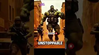 Hulk Man Shows Real Power 💪🔥 | 6s Viral Short