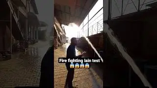 how to make fire fighting line testing 😱😱😱😱😱 #short#video##arcwelding#weldingworks#mechanic#