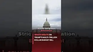 Senate Debate on Trump's Multi-Trillion Dollar Budget Bill #politics