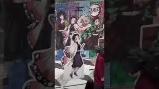 Demon slayer in Tokyo 😍😍😍 #tokyo #japan #demonslayer  #manga #animefyp