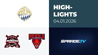 04.01.2026 - Highlights - Pei&szlig;enberg Miners vs. Devils Ulm/Neu-Ulm