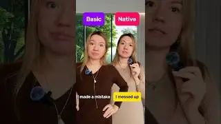 Basic vs Native English 🚨Everyday Problems Explained #learnenglish #englishspeaking