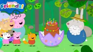 Peppa Pig Goes to Freddy Fox's DINOSAUR Birthday Party! Peppa & Friends | Full Episodes | 2 Hours