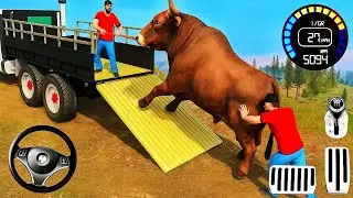 Animal Truck Transport Simulator 3D - Zoo Animal Cargo Transporter Truck Driving - Android Gameplay