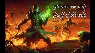 Valheim How to use staff of the wild. Best staff to use.