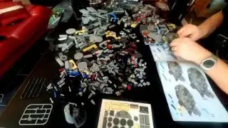 Time Laps Millenium Falcon By LEPIN Star WNRS