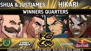 Shua & justjames (Braum, Darius) vs Hikari (Yasuo, Ekko) - FGC Teamups WINNERS QUARTERS - 2XKO