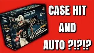 🚨CRAZY BOX FROM TARGET WITH A CASE HIT AND AUTOGRAPH🚨 2025 Revolution Football Mega Box Opening