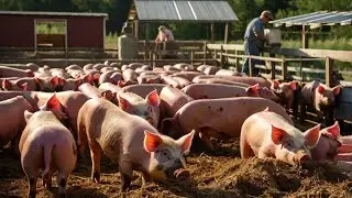 Unbelievable Technology Behind Pig Farming and Processing in America