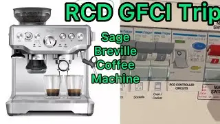 Кофемашина Sage Breville отключает защиту GFI RCD &mdash; устранение неисправностей