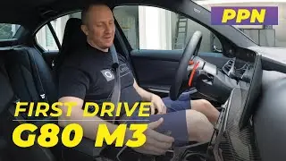First Drive in The G80 M3 (Purple Pig Nose)