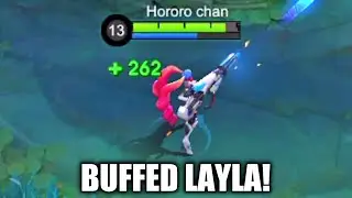 LAYLA RETURNS WITH THIS BUFF!